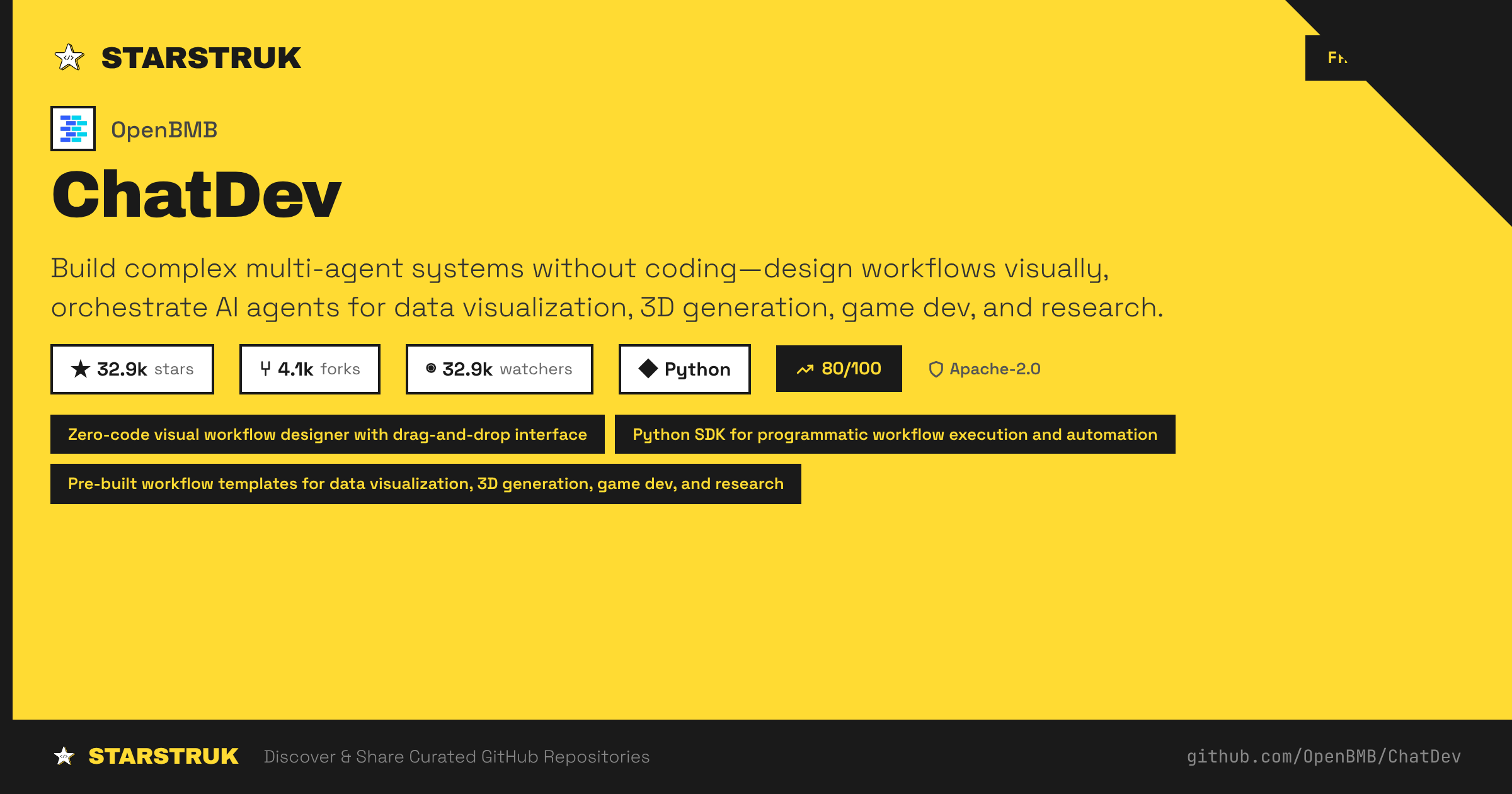 ChatDev by OpenBMB | Starstruk
